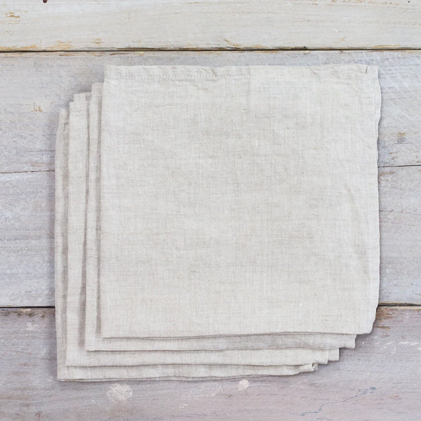 LINEN NAPKINS NATURAL