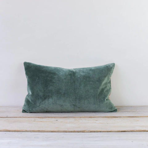 MISI SEAGREEN VELVET CUSHION