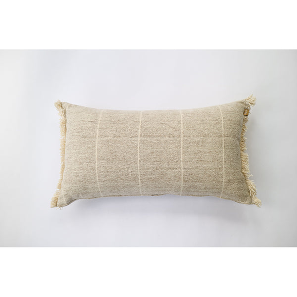 BRUSHED COTTON WILD STRIPE BREAKFAST CUSHION ( choice of 4 colours )