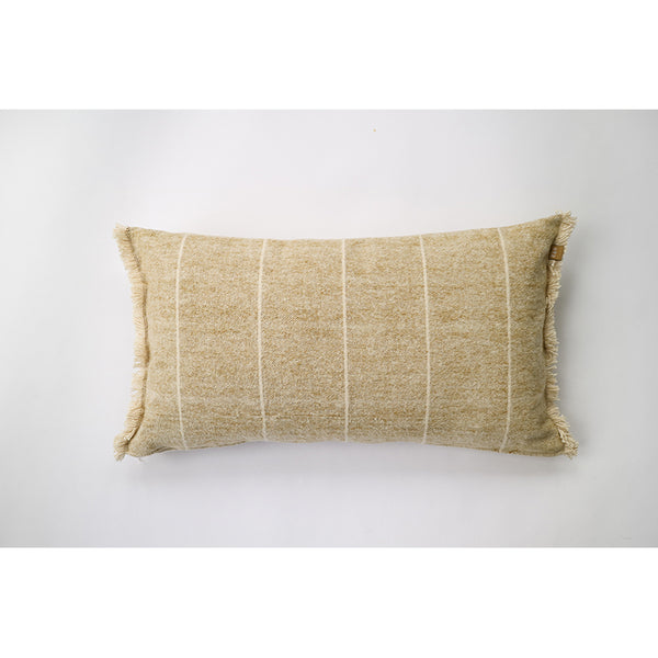 BRUSHED COTTON WILD STRIPE BREAKFAST CUSHION ( choice of 4 colours )