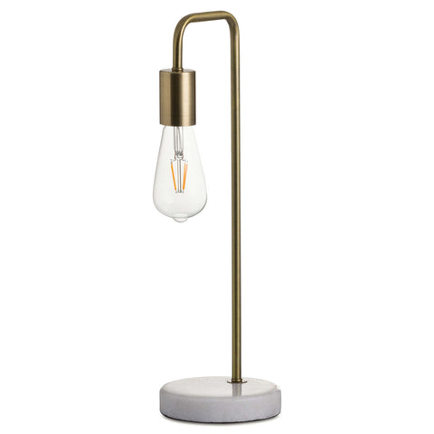 MARBLE & BRASS MINIMAL DESK LAMP