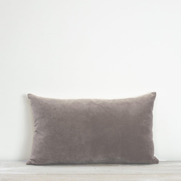 MISI VELVET CUSHION - TAUPE