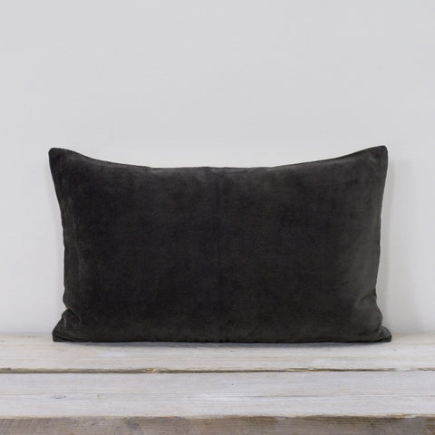 MISI VELVET CUSHION - SLATE