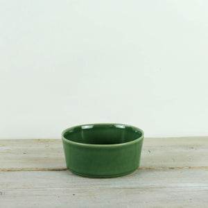 PARROT GREEN CERAMIC BOWL