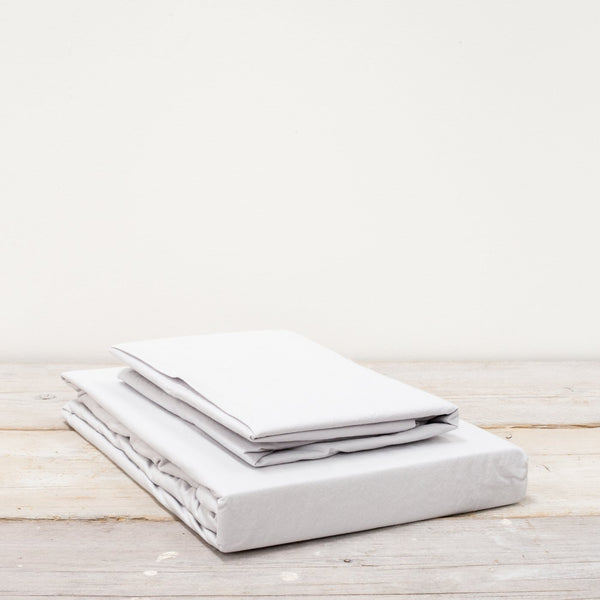 VIKA SILVER GREY DEEP FITTED SHEETS