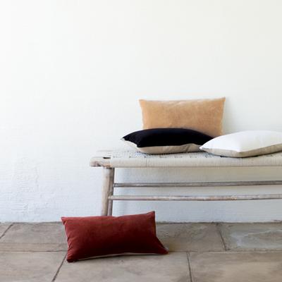 MISI VELVET CUSHION - RUST