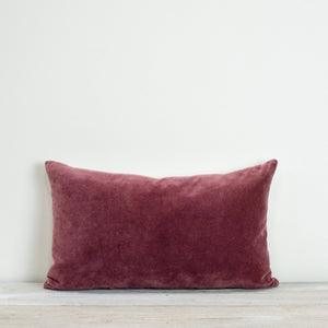 MISI VELVET CUSHION - POMEGRANATE