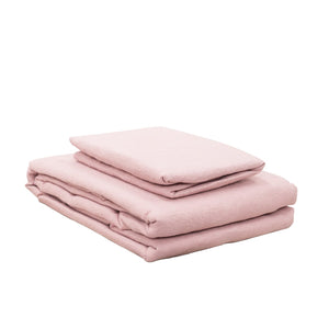 LISBON BLUSH 100% LINEN BED LINEN