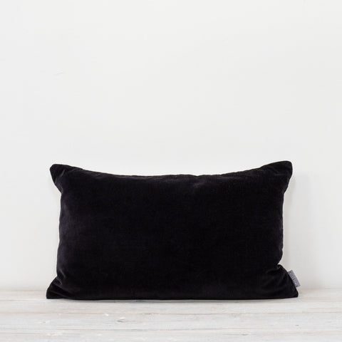 MISI VELVET CUSHION - BLACK