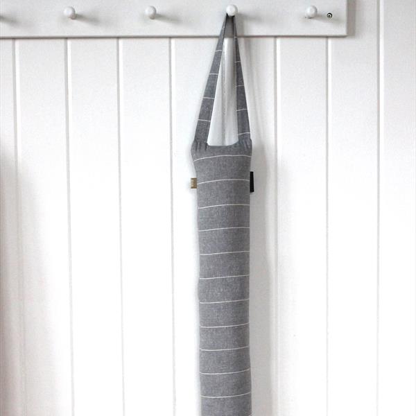 WILD STRIPE DRAUGHT EXCLUDER - SLATE