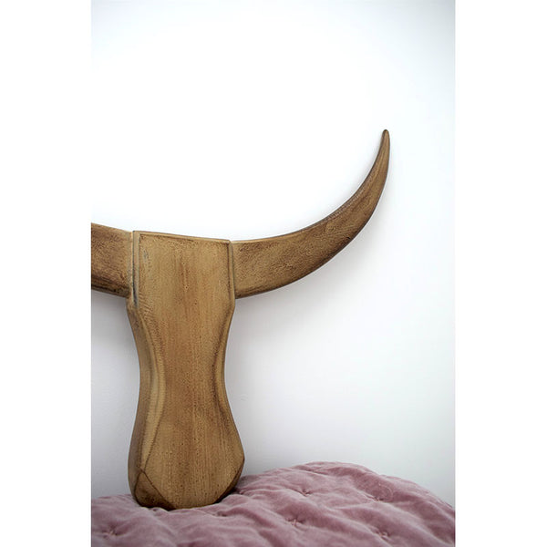 COW HORN - Antiqued