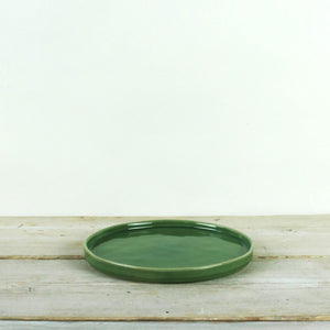 PARROT GREEN CERAMIC SIDE PLATE