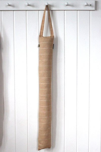 WILD STRIPE DRAUGHT EXCLUDER - HONEY