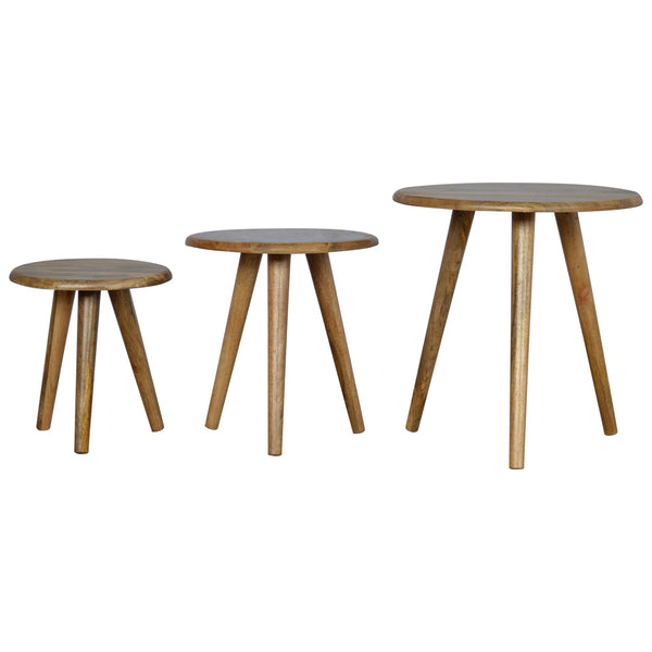 NORDIC NESTING TABLES / STOOLS