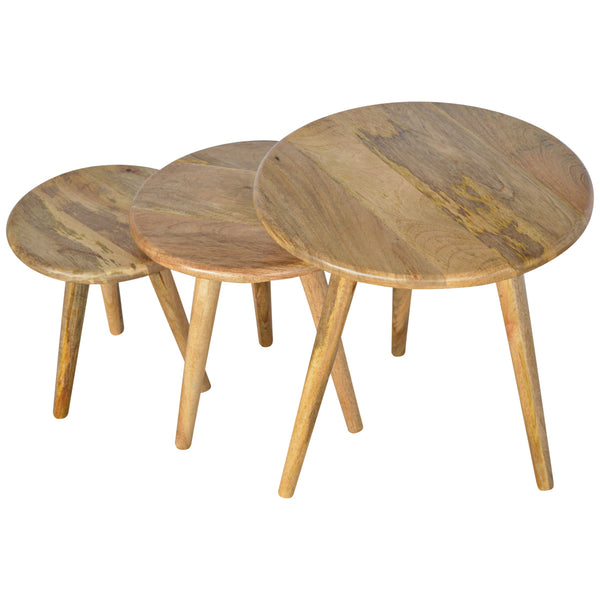 NORDIC NESTING TABLES / STOOLS