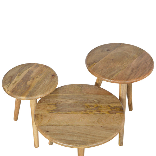 NORDIC NESTING TABLES / STOOLS